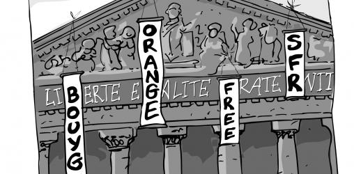 Le sénat sous l'influence des lobbies de la téléphonie ?