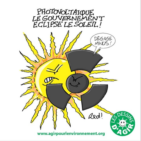 Photovoltaïque, le gouvernement éclipse le solaire.